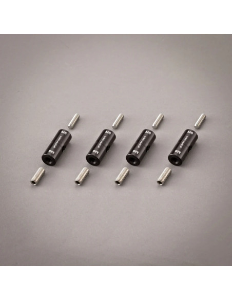 Grip film  - Kit de 4 Starter Pins 16 mm (5/8") – Filetages M6 & M8 + vis pointeaux inox - Outillages et Accessoires Caméra - Ca