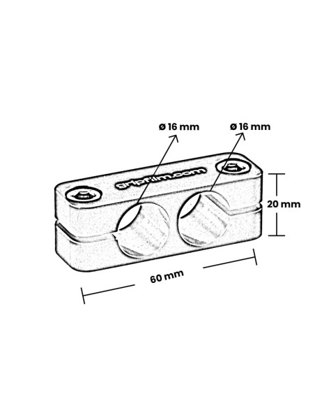Grip film - 16mm 5/8 PARALLEL CLAMP SET - Outillages et Accessoires Caméra - Camera & Video