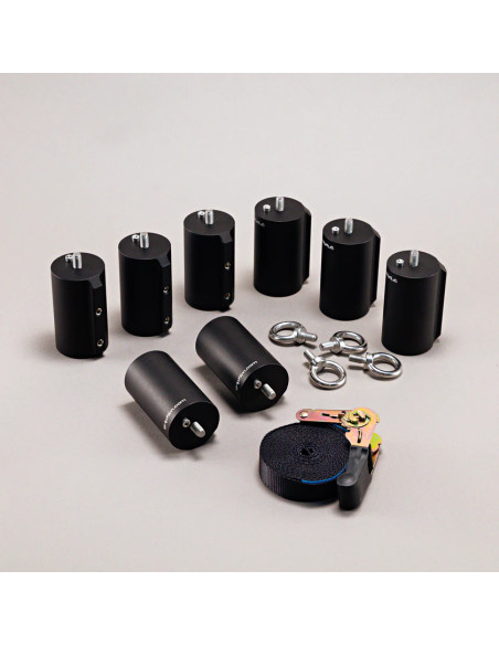 Grip film - 16mm - 20mm SWIVEL CLAMP SET - BLACK-TEK SUCTION CUPS - Outillages et Accessoires Caméra - Camera & Video