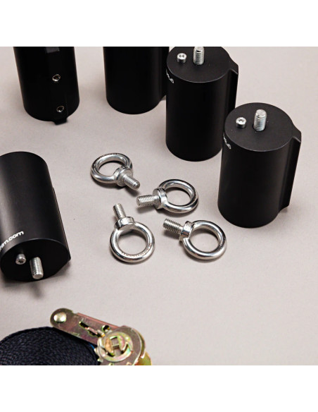 Grip film - 16mm - 20mm SWIVEL CLAMP SET - BLACK-TEK SUCTION CUPS - Outillages et Accessoires Caméra - Camera & Video
