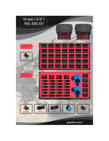Grip film - 16mm ( 5/8" ) RIGGING KIT - Outillages et Accessoires Caméra - Camera & Video