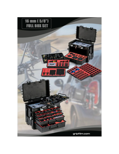 Grip film  - Kit Complet de Rigging 16 mm (5/8") – Précision & Fixation Grip Pro - Outillages et Accessoires Caméra - Caméra