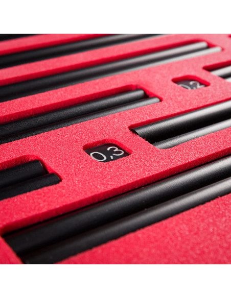 Grip film - Coffret Complet – Set de 110 Tiges de Précision Aluminium Ø16mm (100 à 1100 mm)- Outillages et Accessoires Caméra -