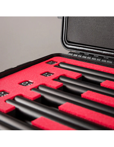 Grip film - Coffret Complet – Set de 110 Tiges de Précision Aluminium Ø16mm (100 à 1100 mm)- Outillages et Accessoires Caméra -