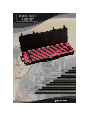 Grip film - 16mm (5/8" ) PRECISION RODS SET - Outillages et Accessoires Caméra - Camera & Video