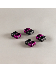 Grip film  - Set de Colliers Articulés 16 mm – 20 mm pour Ventouses Black-Tek + Visserie Inox – Boîte de 8 paires - Outillages e 2