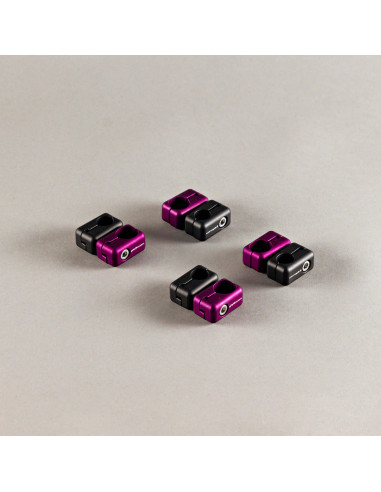 Grip film - 16mm - 20mm SWIVEL CLAMP SET - BLACK-TEK SUCTION CUPS - Outillages et Accessoires Caméra - Camera & Video