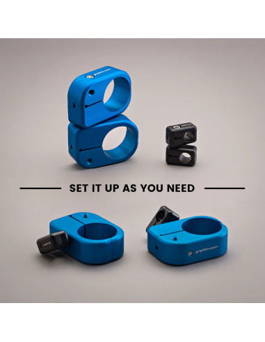 Grip film  - Kit de Colliers Pivotants 16mm - 48.3mm (1"1/2) - Outillages et Accessoires Caméra - Caméra
