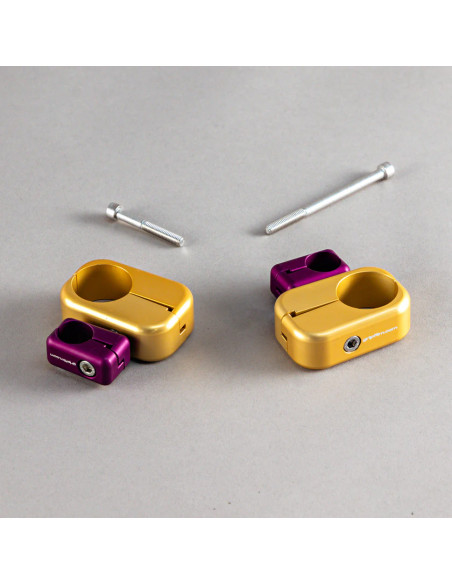 Grip film  - Kit de Colliers Pivotants 20mm - 34mm – Compatible Ventouses Black-Tek - Outillages et Accessoires Caméra - Caméra