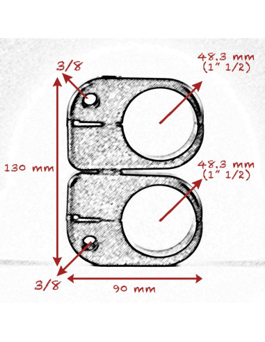 Grip film - 48.3mm SWIVEL CLAMP  - Outillages et Accessoires Caméra - Camera & Video