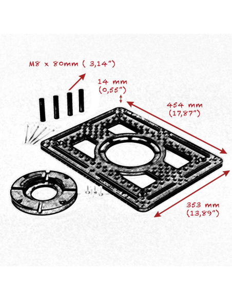 Grip film - MITCHELL CHEESE PLATE - Outillages et Accessoires Caméra - Camera & Video