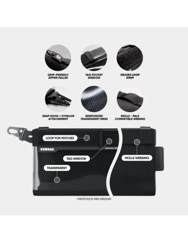 CRD BAG – CRDPOUCH Organizer Bag – [Small / Medium / Large / X-Large] - Bags & Cases - Technical Products