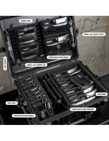 CRD BAG – CRDPOUCH Organizer Bag – [Small / Medium / Large / X-Large] - Bags & Cases - Technical Products