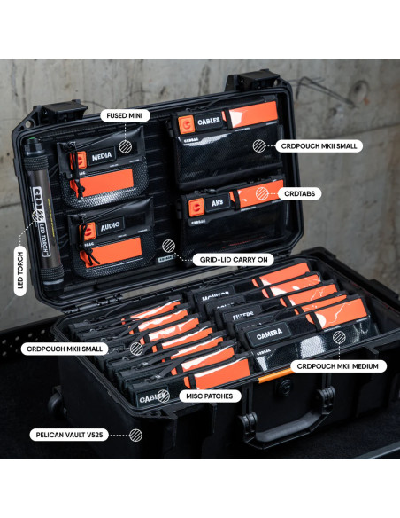 CRD BAG – CRDPOUCH Organizer Bag – [Small / Medium / Large / X-Large] - Bags & Cases - Technical Products