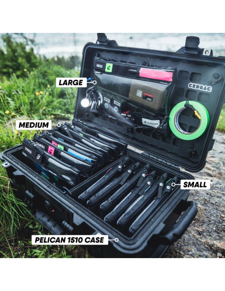 CRD BAG – CRDPOUCH Organizer Bag – [Small / Medium / Large / X-Large] - Bags & Cases - Technical Products