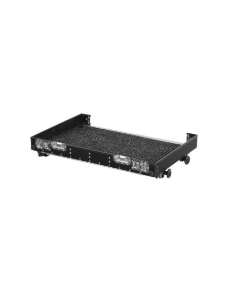 Filmcart - Étagère Centrale Double Plus pour Roulante Smartone Micro – Fixation par Clamp