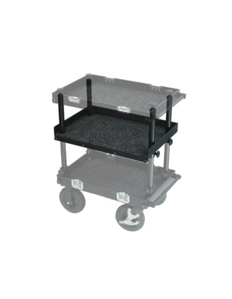 Filmcart - Étagère Centrale Open 70 mm pour Roulante Smartone Micro – Fixation par Clamp