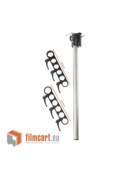 Filmcart - Kit de Montage Accessoires Long – 280 mm avec Barre Ø35 mm et Tête Manfrotto R069,40