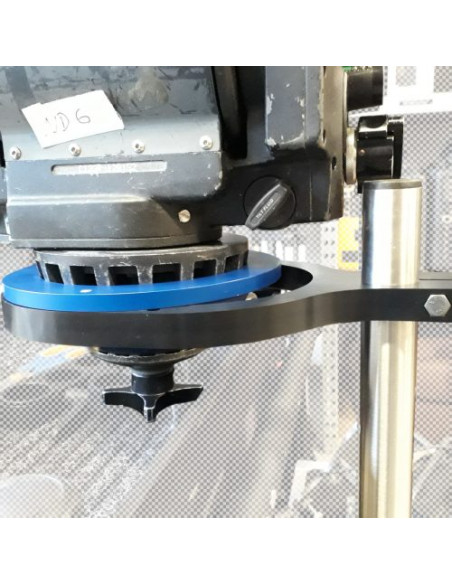 Filmcart - Support Bol 150 mm pour Roulante Caméra – Paddle + Bol Aluminium Ø150 mm