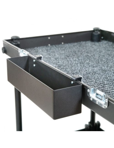 Filmcart - Boîte Courte avec 2x Fixations Rapides – Rangement Compact pour Roulante Caméra