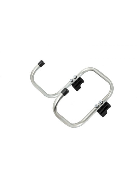 Filmcart - Crochet Double Large en Acier avec 2x Fixations Rapides – Pour Roulante Caméra