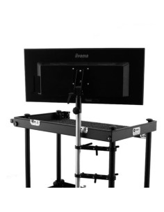 Filmcart - Support VESA avec Adaptateur Tube Ø35 mm – Montage Moniteur sur Roulante Caméra 2