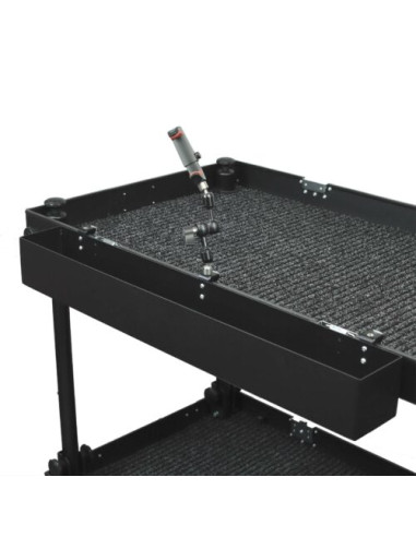 Filmcart - Box Long with 3x Quick Clamps  with threaded hole and adapter 3/8" to 1/4"