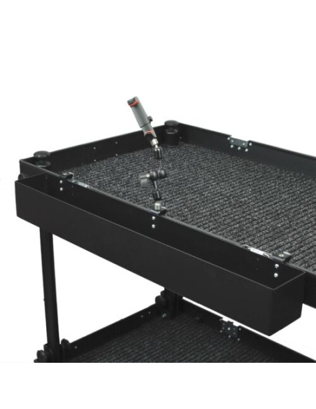 Filmcart - Box Long with 3x Quick Clamps  with threaded hole and adapter 3/8" to 1/4"