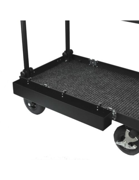 Filmcart - Box Long with 3x Quick Clamps  with threaded hole and adapter 3/8" to 1/4"