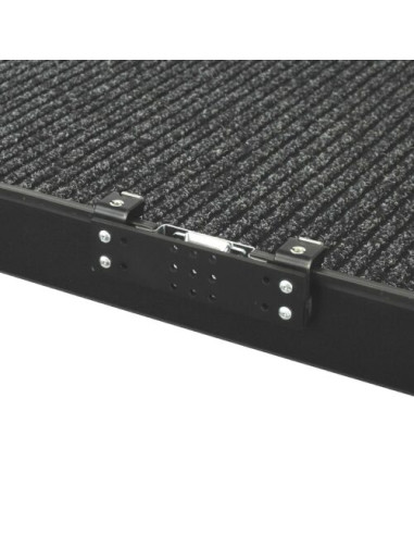 Filmcart - Aluminum plate set +2x Quick clamp with threaded hole and adapter 3/8" to 1/4"