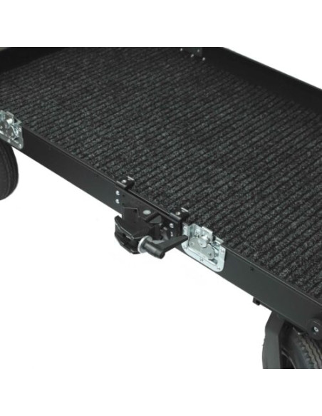 Filmcart - Aluminum plate set with manfrotto super clamp +2x Quick clamp with threaded hole and adapter 3/8" to 1/4"