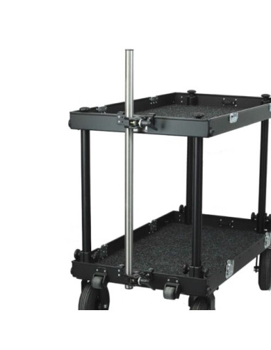 Filmcart - Aluminum plate set with manfrotto super clamp +2x Quick clamp with threaded hole and adapter 3/8" to 1/4"