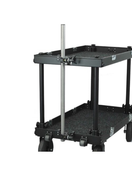 Filmcart - Aluminum plate set with manfrotto super clamp +2x Quick clamp with threaded hole and adapter 3/8" to 1/4"