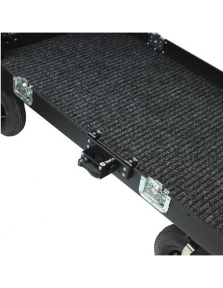 Filmcart - Plaque aluminium avec support de tube 35 mm + 2 Quick Clamps filetés + adaptateurs 3/8″ vers 1/4″