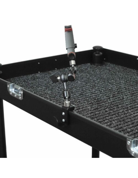 Filmcart - Crochet plat simple noir + Quick Clamp fileté + adaptateur 3/8″ vers 1/4″