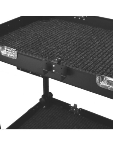 Filmcart - Crochet plat double noir + Quick Clamp fileté + adaptateur 3/8″ vers 1/4″