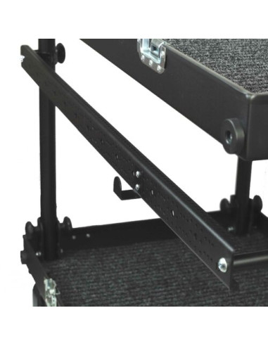 Filmcart - Steel Single small flat black hook with screws