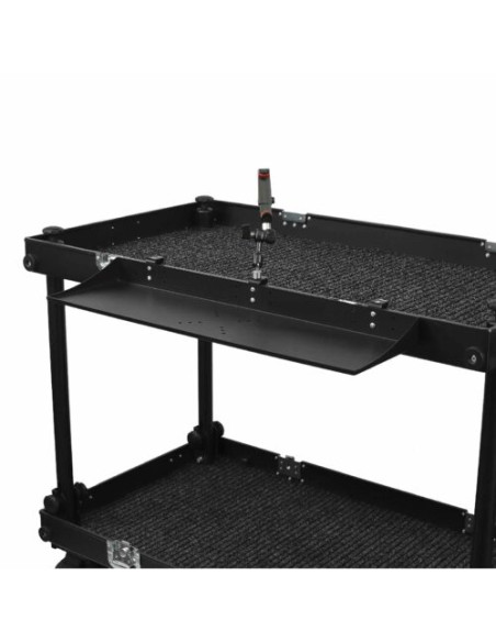 Filmcart - Étagère pour clavier avec 3 Quick Clamps filetés + adaptateurs 3/8″ vers 1/4″