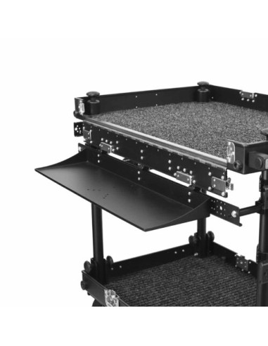 Filmcart - Étagère pour clavier avec barre en L – Smartone Standard + 3 Quick Clamps filetés + adaptateurs 3/8″ vers 1/4″