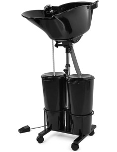 Bac lave tête portable avec réservoir