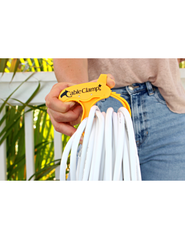 Cable clamp large jaune - Outillages et Accessoires Caméra