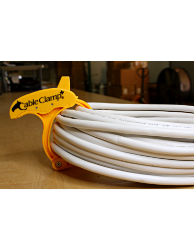Cable clamp large jaune - Outillages et Accessoires Caméra