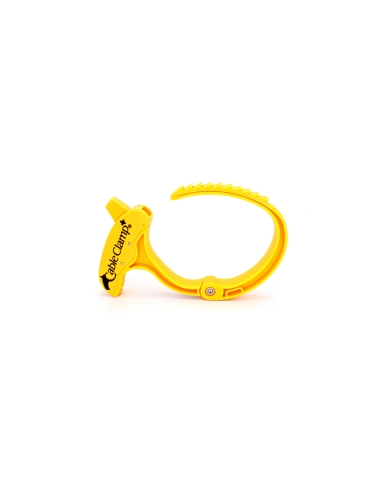 Cable clamp large jaune - Outillages et Accessoires Caméra