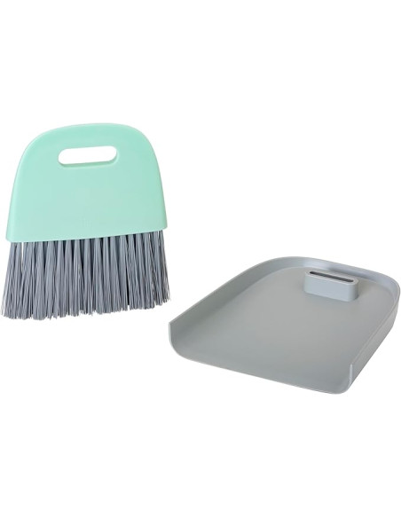 Pelle et balayette pour table régie