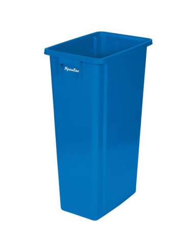 Poubelle pour tri sélectif - 80 L - BLEU