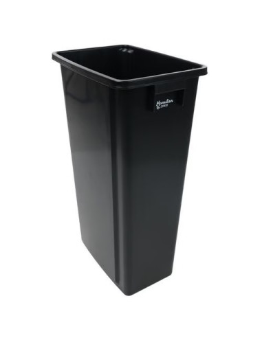 Poubelle pour tri sélectif - 80 L - NOIR