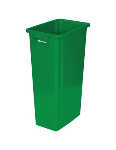 Poubelle pour tri sélectif - 80 L - VERT