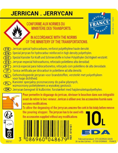 Jerrican 10L