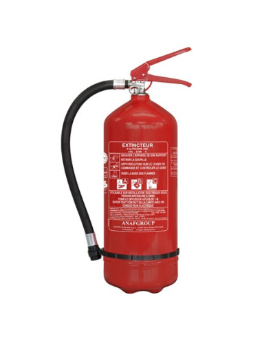 Extincteur ABC poudre 6kg