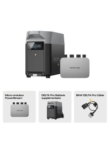 ECOFLOW Extra Batterie - 3,6Kw